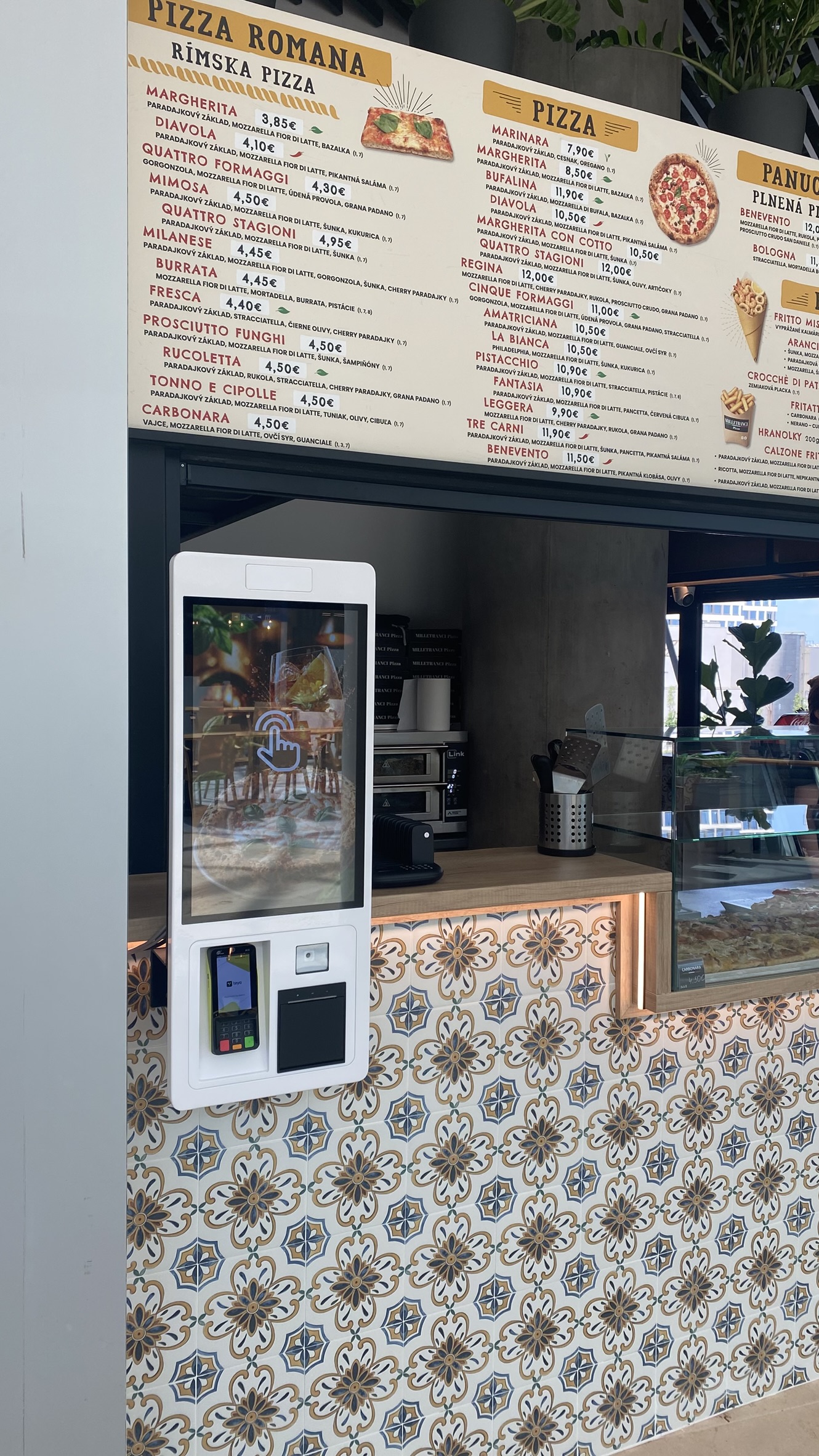 Kiosk Datavision — Milletranci