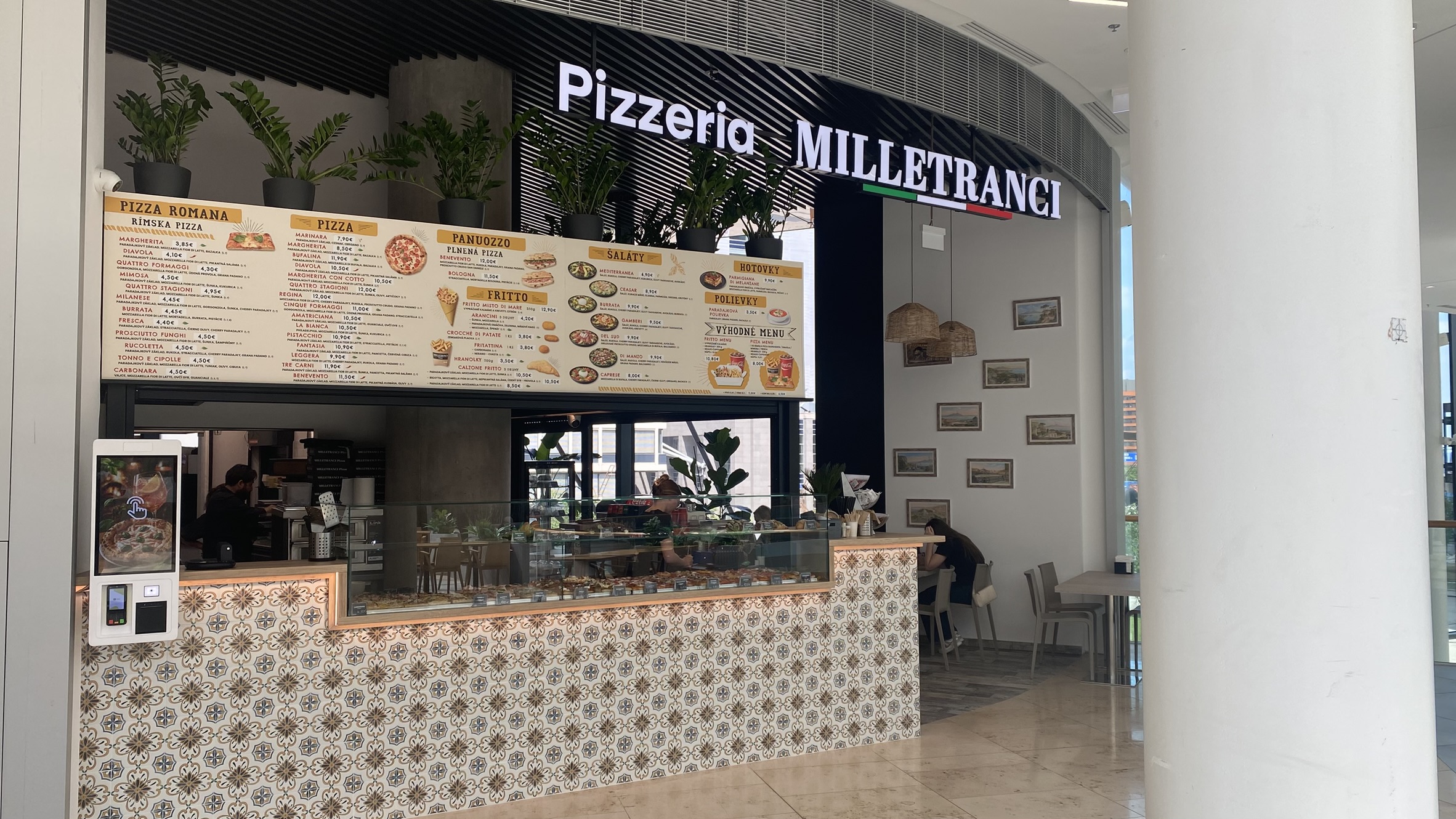 Kiosk Datavision — Milletranci