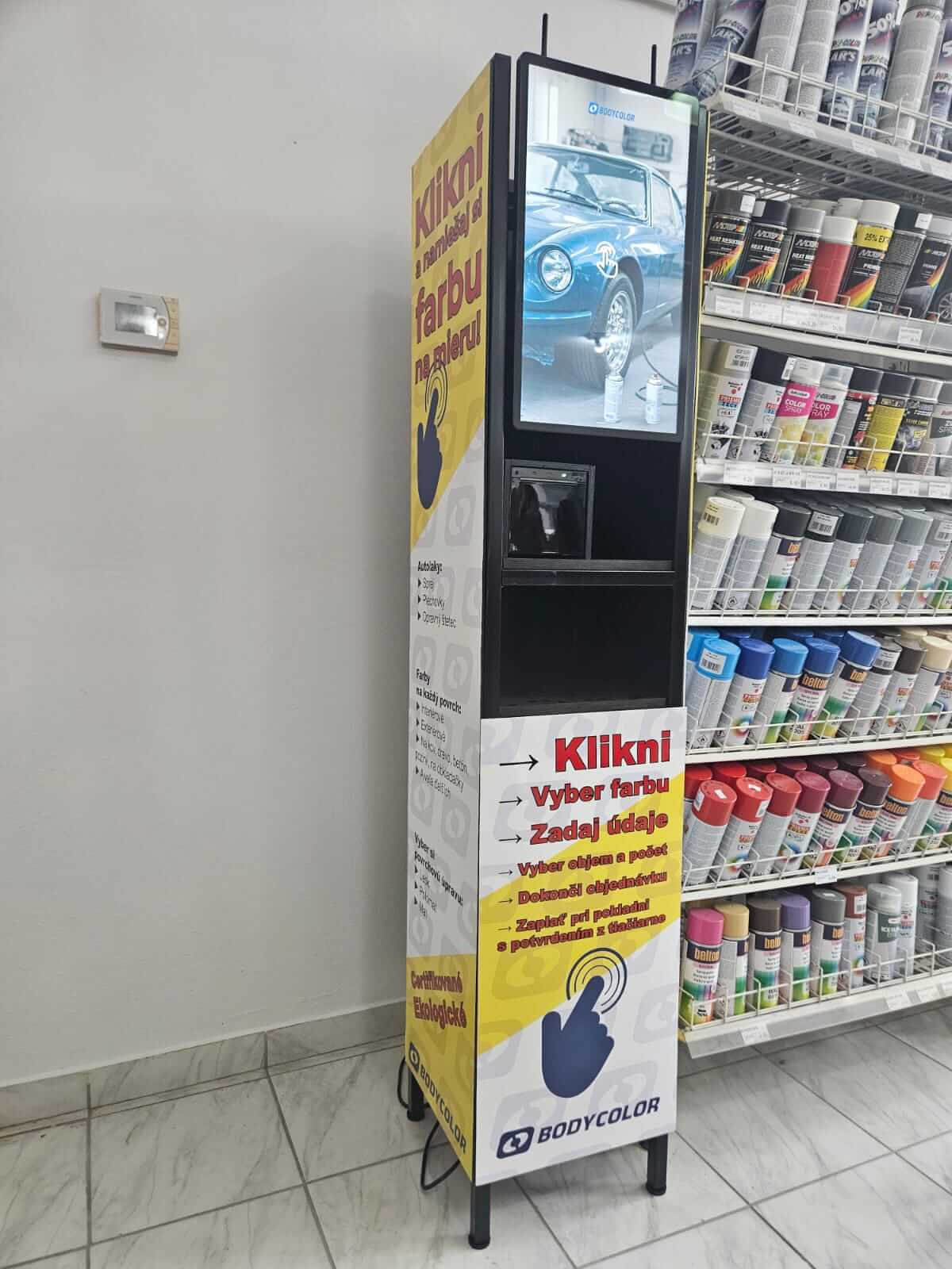 Kiosk Datavision — BODY Color