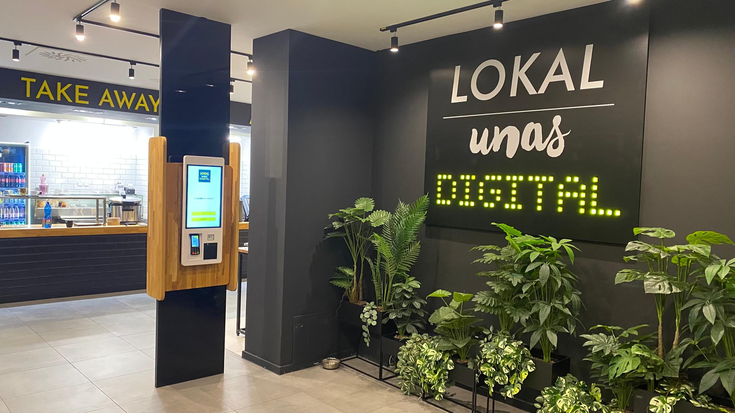 Lokal u nas v Digital Parku a samoobslužné kiosky Datavision