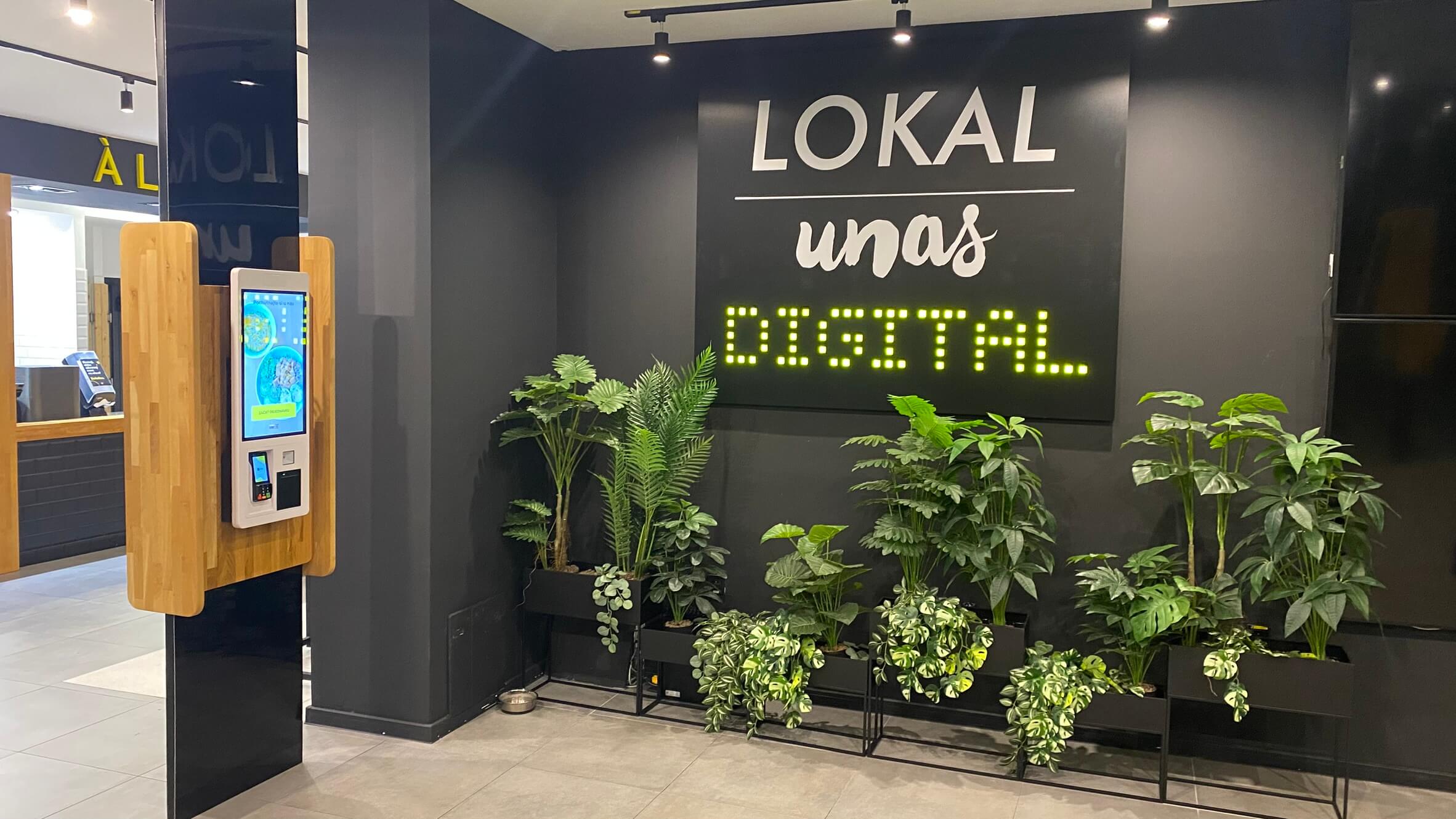 Kiosk Datavision — Lokal u nas