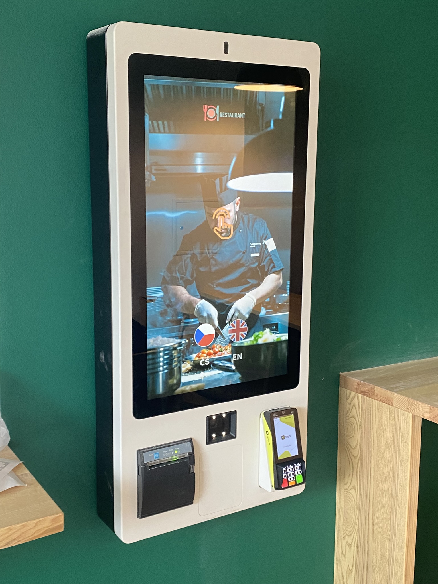 Kiosk Datavision — Wapiti Burgers